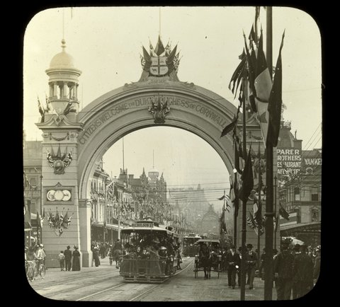 Citizens Arch Bourke St, 1901