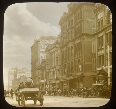Flinders Street, Melbourne, 1875–1938
