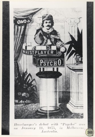 Haselmayer's debut with 'Psycho'... Melbourne, Australia, 1930–93