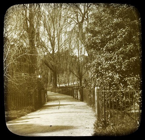 In Fitzroy Gardens, Melbourne, 1875–1938