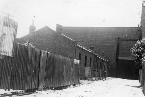Collingwood. Victoria Place off Victoria Parade, c. 1935