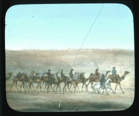 Burke and Wills Expedition leaving Royal Park, Victoria, 1860