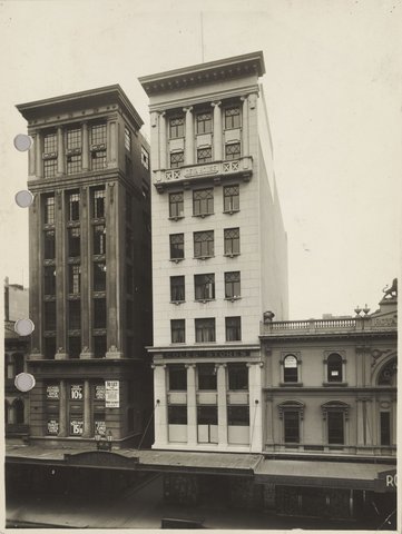 Exterior first city store Deva House Coles Stores 327-329 Bourke Street, 1924–28