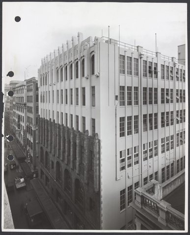 View from a rooftop of the Coles Head Office - 282 Lt. Collins Street Melbourne, 1947