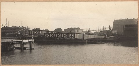 Spencer Street bridge, superstructure, c. 1929