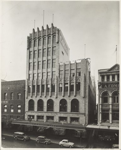 Exterior Coles premier store 299 Bourke Street and Head Office Store No. 12, 1940–50