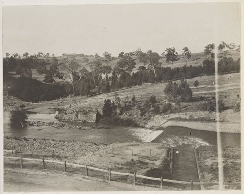 Reservoir Nr. Kyneton, c. 1910