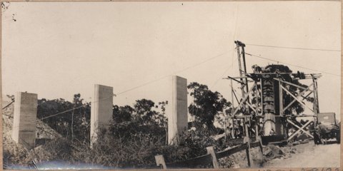 Darling to Glen Waverley - bridge over Mays Road, 1929–30
