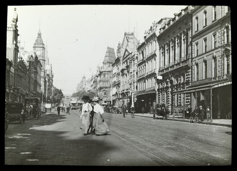 Collins St., looking East, 1900–05