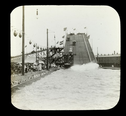 Water Chute, Princes Court, St. Kilda, 1909