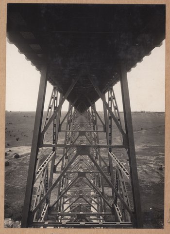 Albion to Broadmeadows - Maribyrnong River viaduct, 1929