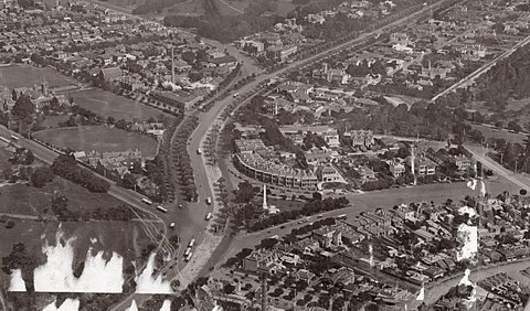 St. Kilda Road and Fawkner Park, 1920–26