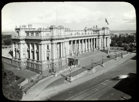 Federal Parliament House, Melbourne, 1900–20
