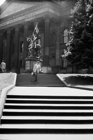 State Library of Victoria, Melbourne, 1954