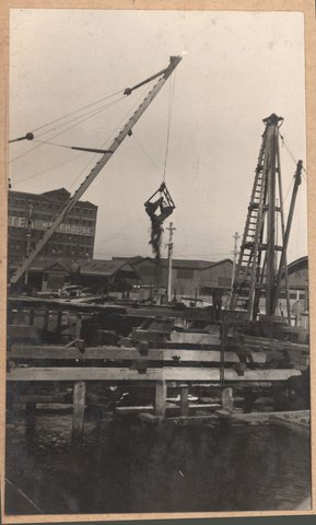 Spencer Street bridge, 1928