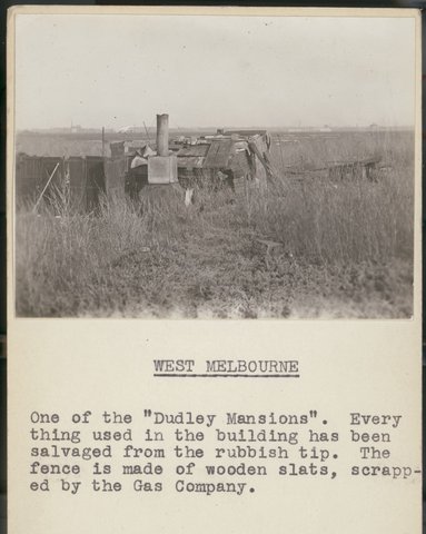 West Melbourne. One of the "Dudley Mansions.", c. 1935