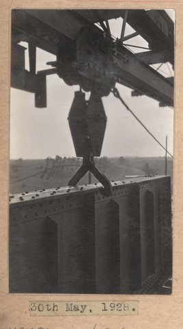 Albion to Broadmeadows - Maribyrnong River viaduct, 1928