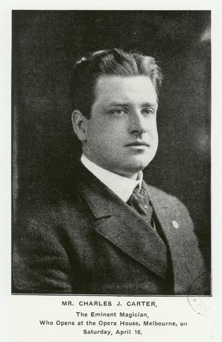 Mr. Charles J. Carter, the eminent magician, who opens at the Opera House, Melbourne, on Saturday, April 16, 1930–93