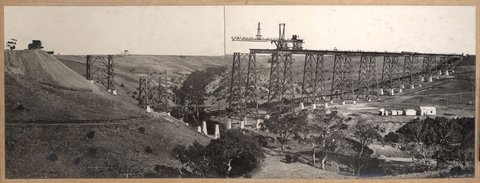 Albion to Broadmeadows - Maribyrnong River viaduct, 1927–28