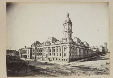 The Town Hall, Melbourne, 1870–80