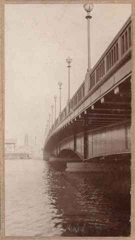 Spencer Street Bridge, Melbourne, Vic, 1930