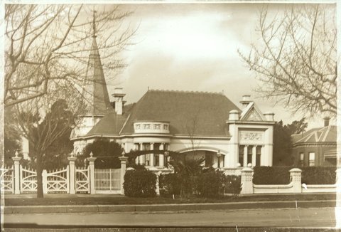 "Koonwarra", 549 St.Kilda Road,Melbourne, 1880–1938