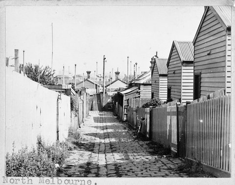 North Melbourne. Canning Place, c. 1935