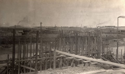 South Kensington to West Footscray. Bridge over Dynon Road, 1927