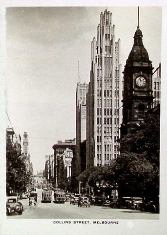 Collins Street, Melbourne, c. 1930
