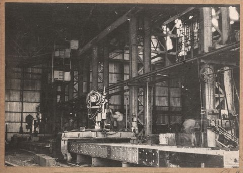 Albion to Broadmeadows - fabrication of steelwork, 1927–28