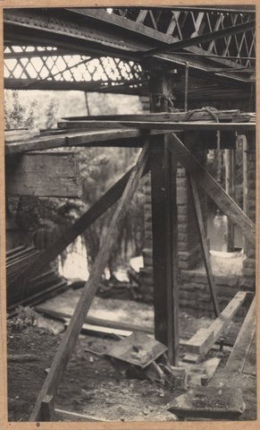 Reconditioning Hawthorn bridge - superstructure, 1930