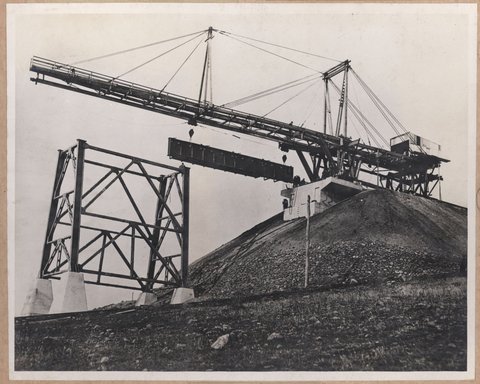 Albion to Broadmeadows - viaduct at Maribyrnong River, 1928