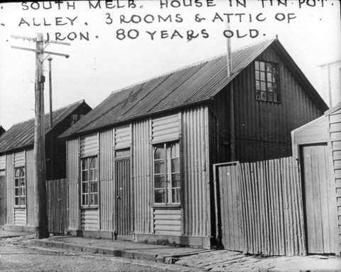 South [Melbourne]. House in Tin Pot Alley, c. 1935