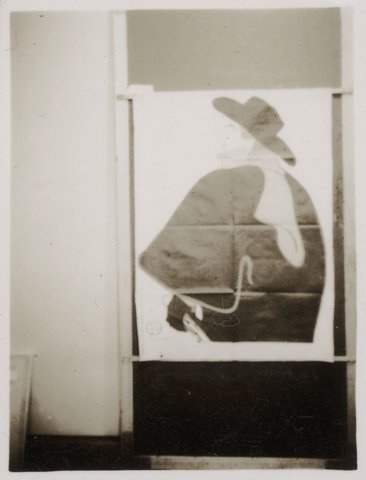 Poster by Toulouse Lautrec exhibited at C.A.S. show Hotel Australia Melbourne, 1940