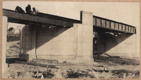 Darling to Glen Waverley - bridge over Scotchman's Creek, c. 1929