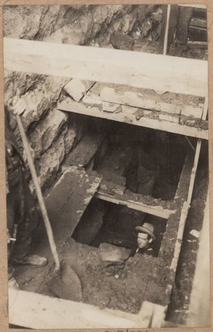 Hawthorn bridge reconditioning, 1930