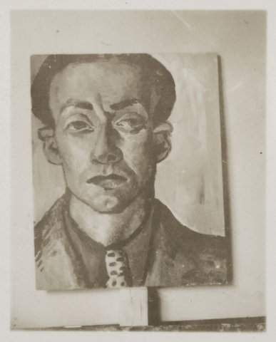 Dulux painting in possession [of] Guy Reynolds Oct '40 Melbourne, 1940