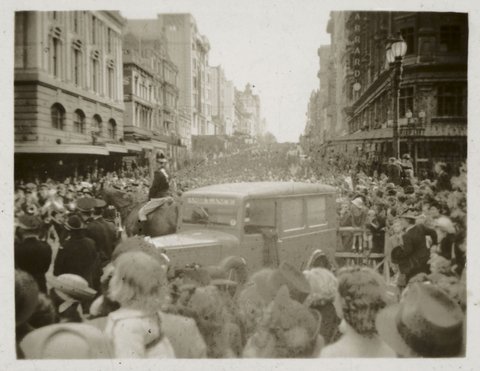 Anzac Day Melbourne 1941