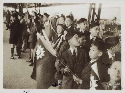 Welcome to Dr. Su Mo, Chinese Minister, Spencer Street Station, Melbourne, 1941