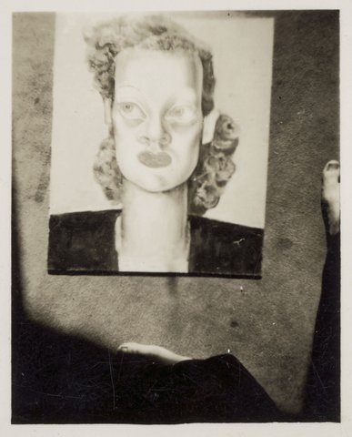 Painting of me by Bert, painted at 26 Lit Collins St, 1939–45