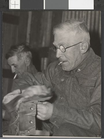 A.I.F. Reserve in camp at Broadmeadows, c. 1939