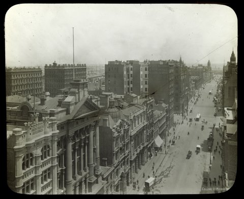 Collins Street, Melbourne, 1900–20
