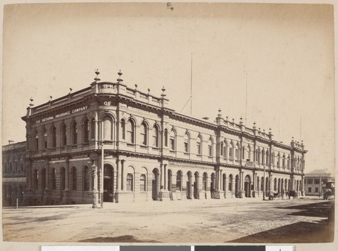 Western Market Buildings Collins Street, 1870–80