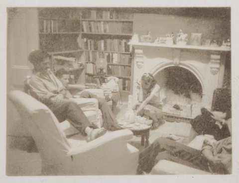 John Reed living room Heidelberg Jan 1942