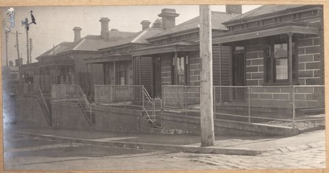 South Kensington to West Footscray - subway at Victoria Street, 1927