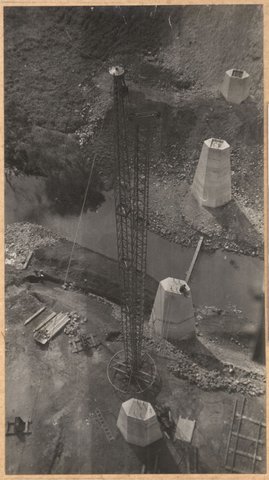 Albion to Broadmeadows - Maribyrnong River viaduct, 1928