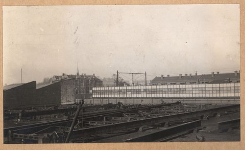 Albion to Broadmeadows - fabrication of steelwork, 1927–28