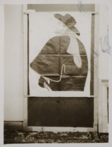 Poster by Toulouse Lautrec exhibited at C.A.S. show Hotel Australia Melbourne, 1940