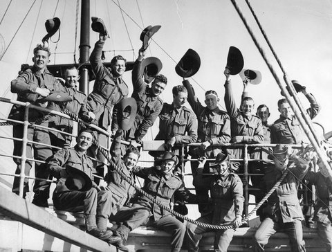 Embarkation from Port Melbourne, 1940?