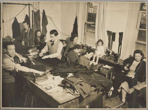 Bissetto Tailors at 122 Bourke Street, Melbourne, 1947